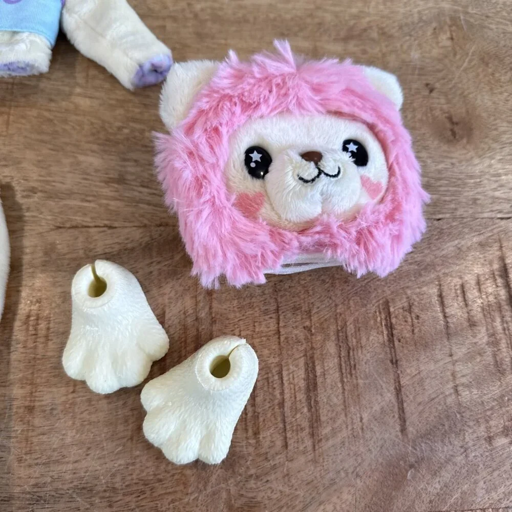 Barbie Cutie Reveal Plush Costume Outfit Yellow Cat Lion Hope Shirt Shoes Paws